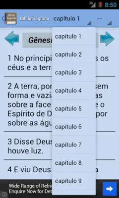 The Portuguese Bible OFFLINE android App screenshot 5